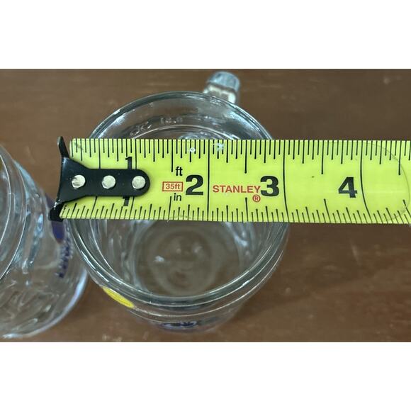 2 New LOWENBRAU ORIGINAL DIMPLED GLASS BEER STEIN (6.5”) Germany 0.5L - Picture 7 of 7